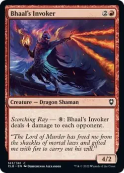 Bhaal's Invoker - Near Mint MTG Commander Legends: Battle for Baldur's Gate - Image 1
