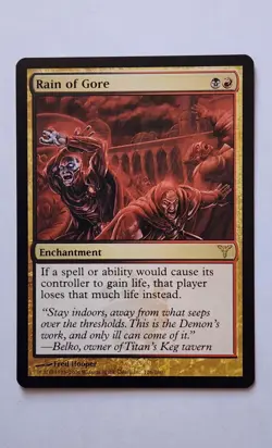 MTG Rain of Gore Regular Dissension - NM - Image 1