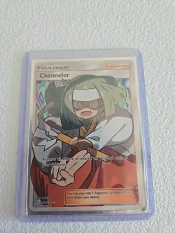 Lot of 2 Pokemon Trainer Cards Channeler and Molayne Ultra Rare Mint Condition - Image 1