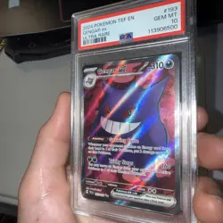 2024 Pokemon Tef En-Temporal Forces Ultra Rare Gengar Ex #193 PSA 10 - Image 1