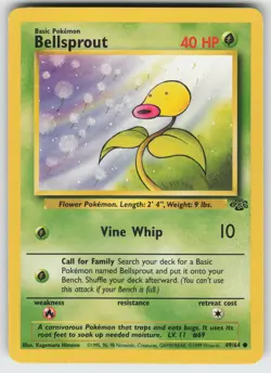 Bellsprout Common Jungle 49/64 Pokemon - Image 1