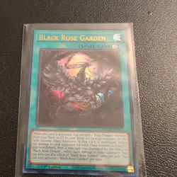 Black Rose Garden Ultra Rare- Yugioh Doom of Dimensions (DOOD) - Image 1
