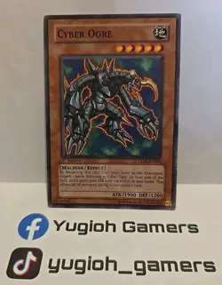 YUGIOH CYBER OGRE CDIP 1ST EDITION COMMON LIGHT PLAYED - Image 1