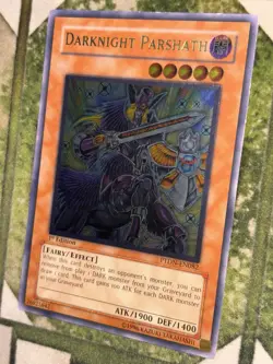 YuGiOh DARKNIGHT PARSHATH Ultimate Rare PTDN-EN082 - Image 3
