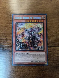 Dogmatika Fleurdelis, the Thunderbolt DOOD-EN026 Secret Rare Yugioh - Image 1