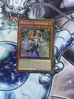 (MP25) Yugioh Nightmare Apprentice MP25-EN004 Starlight Rare 1st Edition VLP - Image 1