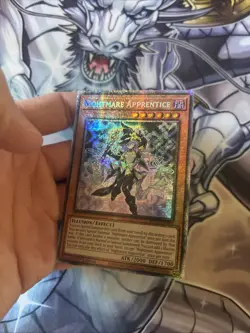 (MP25) Yugioh Nightmare Apprentice MP25-EN004 Starlight Rare 1st Edition VLP - Image 2