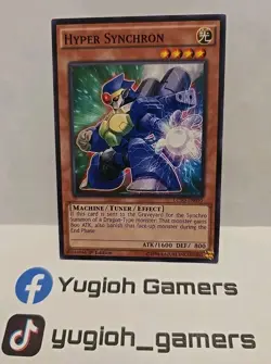 YUGIOH HYPER SYNCHRON LC5D 1ST EDITION COMMON LIGHT PLAYED - Image 1