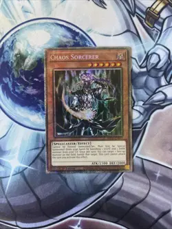 (MP25) Yugioh Chaos Sorcerer MP25-EN019 1st Edition Starlight Rare VLP - Image 1