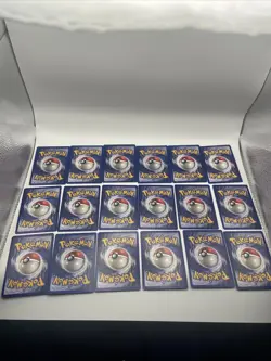 1999 Base Set Pokemon Cards Trainer Lot Of 12 All Regular Commons VLP Vintage - Image 5