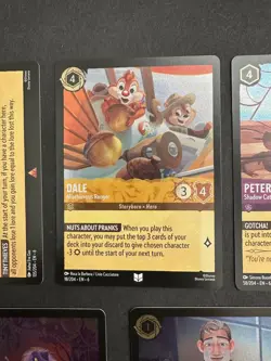 Disney Lorcana Azurite Sea Lot of 11 FOIL Cards - Tadashi Dale Peter Rare Super - Image 5