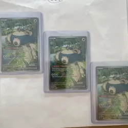 Pokemon TCG Snorlax #51 Promo Scarlet & Violet 151 ETB Card Near Mint Condition - Image 1