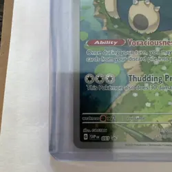 Pokemon TCG Snorlax #51 Promo Scarlet & Violet 151 ETB Card Near Mint Condition - Image 4