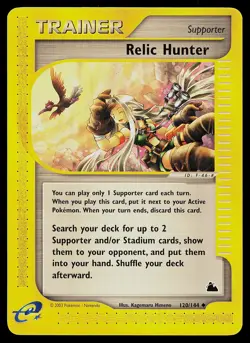 Pokemon Card - Relic Hunter Skyridge 120/144 Non Holo - Image 1