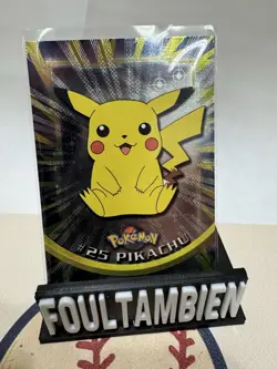 2000 topps pokemon tv animation series 2 Pikachu Foil Card - Image 1