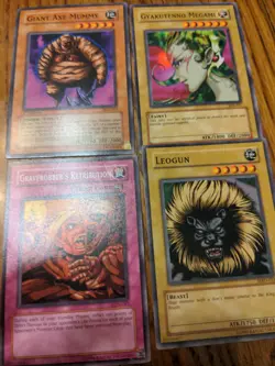 Yu-Gi-Oh Four Card Common Lot 4 PGD SDK LON MRD Free Shipping - Image 1