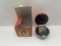 23K Gold Plated - Pokemon PIKACHU Trading Card Ball w/ Box - Image 1