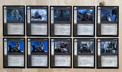 DWARF (RARE) COLLECTION (LORD OF THE RINGS TCG, LOT OF 1O RARE CARDS) - Image 1