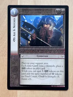 DWARF (RARE) COLLECTION (LORD OF THE RINGS TCG, LOT OF 1O RARE CARDS) - Image 5