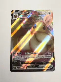 Eevee Vmax SWSH087 NM Full Art Promo Rare Pokemon Card Mint - Image 1