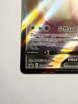 Eevee Vmax SWSH087 NM Full Art Promo Rare Pokemon Card Mint - Image 3