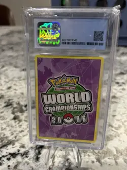 2006 Pokemon World Championships Holon's Electrode Rare Card CGC 9 Low Pop - Image 2