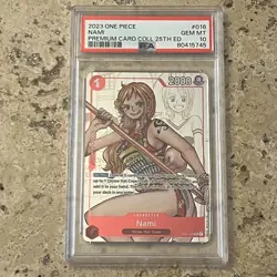 Nami - OP01-016 (Alternate Manga Art) OP01-016 Promo Card PSA 10 - Image 4