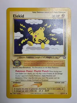 Pokemon Card - Elekid - #22/111 - Neo Genesis - MP - Image 1
