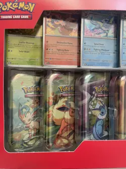Pokemon TCG Prismatic Evolutions Costco 8 Mini-Tin Bundle w/ Promo Cards SEALED - Image 3