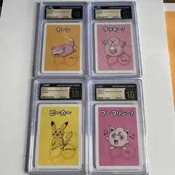 CGC 10 Pristine Assortment Old Maid Playing Cards 2019 Japanese Pokemon Card - Image 1