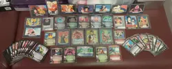 Dragon Ball Z Vintage Trading Cards 98 Card Lot With Full Art Holos - Image 1