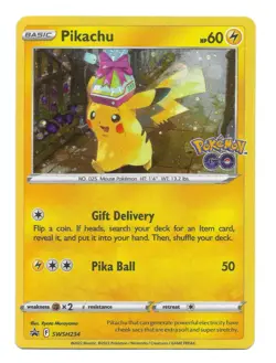 Pikachu SWSH234 SWSH: Sword & Shield Promo Cards Holo Pokemon TCG - NM - Image 1