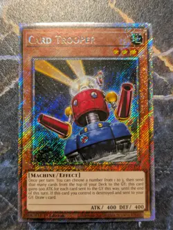 Card Trooper (Platinum Secret Rare) RA03-EN172 Quarter Century Bonanza 1st - Image 1