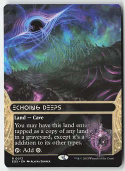 MTG - Echoing Deeps (0013) (Borderless) R Edge of Eternities: Stellar Sights 13 - Image 1