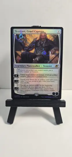 Tezzeret, Cruel Captain 2 Edge of Eternities NM FOIL MTG - Image 1