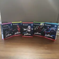 SDCC 2025 Magic The Gathering x Spider-Man Complete Welcome Deck Set (5) - Image 1