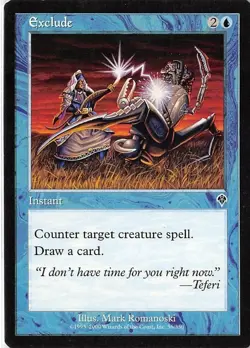 Exclude *PLAYSET* Magic MtG x4 Invasion MP - Image 1