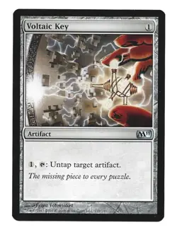 Magic The Gathering- Voltaic Key, Core Set (M11) #219 Uncommon NM - Image 1