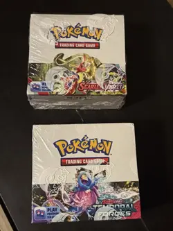 Pokemon Booster Boxes,Temporal Forces-S&V base set - Image 1