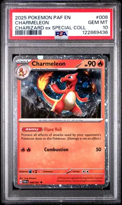 PSA 10 - Charmeleon Holo 008/091 SV Charizard ex Special Collection Box - Pokemo - Image 1
