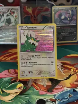 2013 Pokemon, Legendary Treasures, #108/113 Tornadus, Holo Rare - Image 1