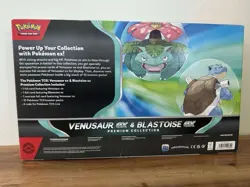 Pokemon TCG Venusaur Ex & Blastoise Ex Premium Collection SEALED Brand New - Image 3