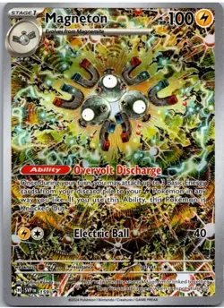 Pokemon TCG Magneton SVP 159 Black Star Promo Surging Sparks Sealed W/ Dividers - Image 1