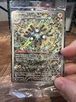 Pokemon TCG Magneton SVP 159 Black Star Promo Surging Sparks Sealed W/ Dividers - Image 2