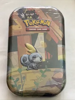 2020 Pokemon TCG Collectors Galar Pal Mini Tin Sobble & Rookidee Art NEW SEALED - Image 1