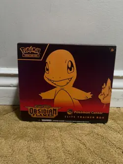 Obsidian Flames Pokemon Center Exclusive Opened ETB (No Promos or Packs) - Image 1