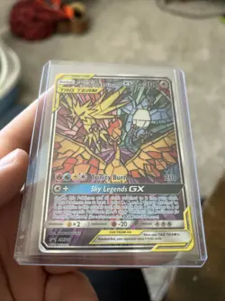 Pokemon Tag Team Moltres Zapdos Articuno GX SM210 Black Star Promo. - Image 3