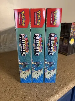 Sealed Pokemon TCG Prismatic Evolutions Premium Collection - Lot Of 3 - Image 3