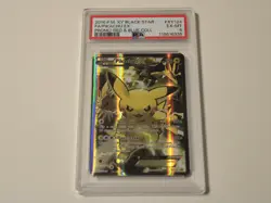 PIKACHU EX 2016 P.M XY124 Black Star, Promo RED & BLUE COLL (PSA GRADE: EX-MT 6) - Image 1