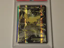 PIKACHU EX 2016 P.M XY124 Black Star, Promo RED & BLUE COLL (PSA GRADE: EX-MT 6) - Image 2